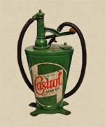 Castrol Classic Petrol Pump